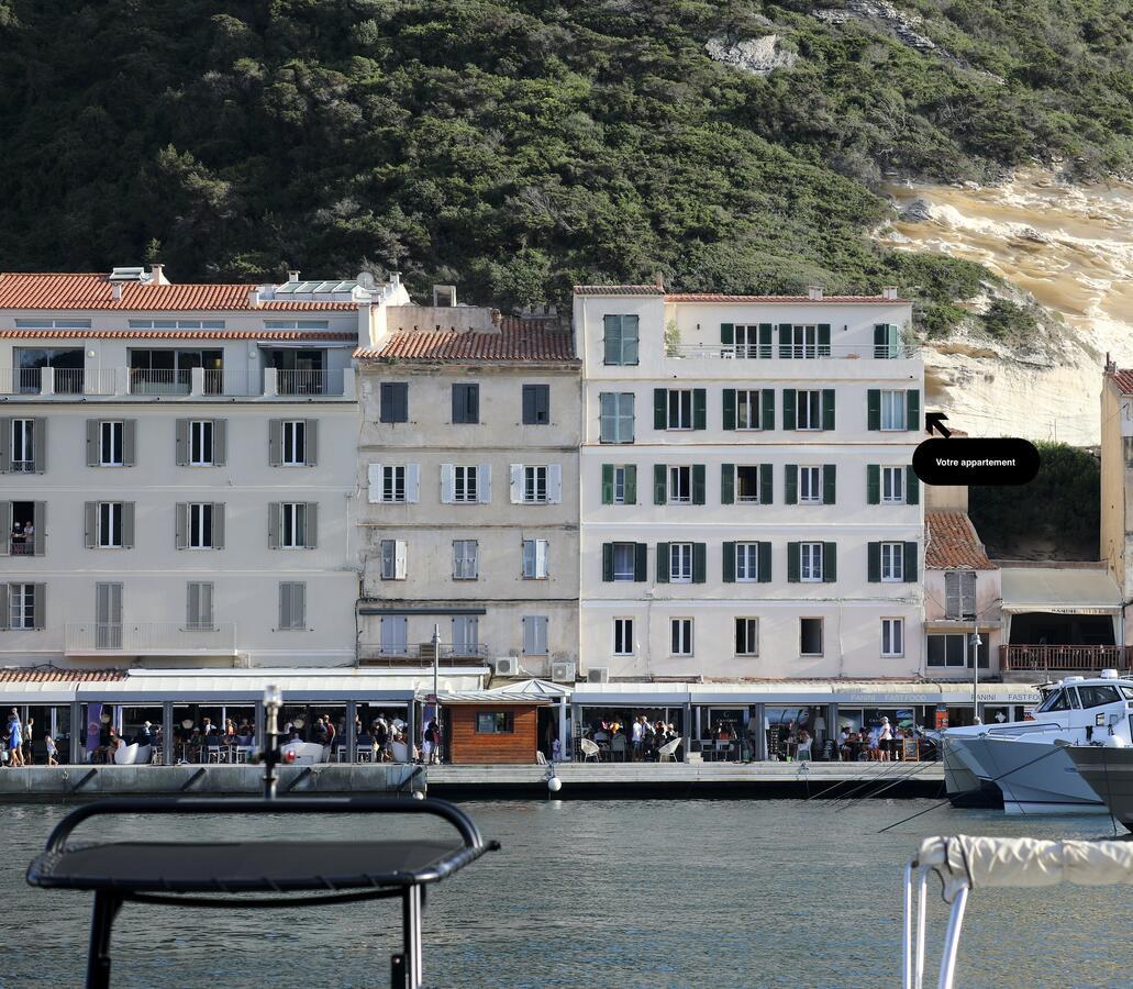 Superbe T3 Sur La Marina De Bonifacio Apartman Bonifacio  Kültér fotó